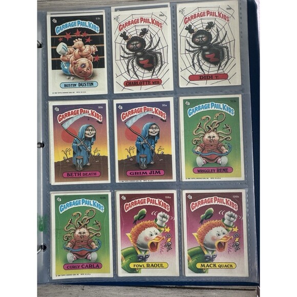 Lot 1985-1986 GPK Garbage Pail Kids Series Set Collectors 300+ Cards Topps - Picture 3 of 16